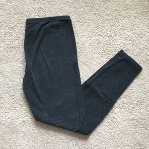 Dark Grey Leggings - Large
